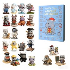 Moo Deng Hippo Advent Calendar